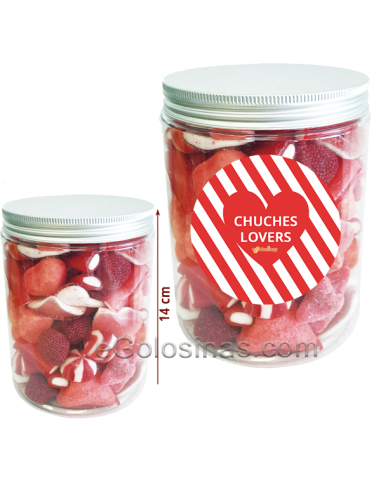 tarro chuches surtidas rojo 700gr para enviar a domicilio