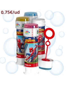 pompas de jabon spiderman 36ud - juguete de verano chuches online
