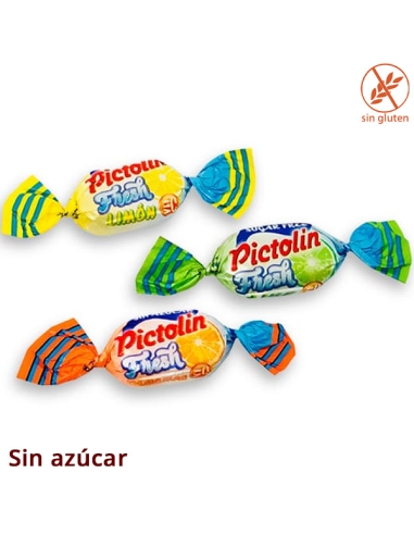 Caramelo Pictolin Fresh Frutas 1Kgs Sin Azúcar