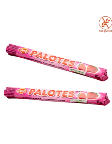 Caramelos Palotes Frutas Sabor Fresa