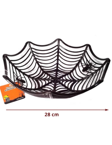 Bol Telaraña para Caramelos Halloween 1ud