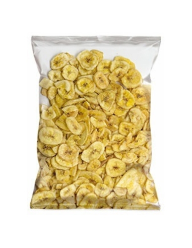 Fruta Deshidratada Banana chips 1Kg Frit Ravich