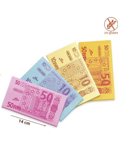 Obleas Billetes 400uds InterDulces