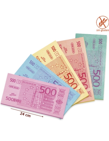 Obleas Gigantes Eurobilletes 150uds InterDulces