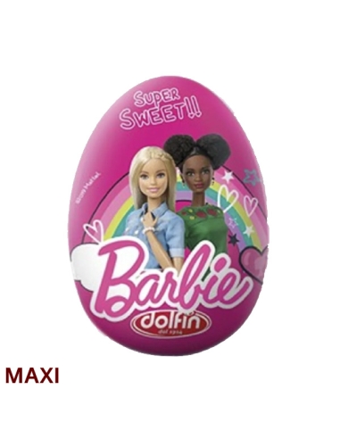 Huevos Chocolate Grande Barbie 110gr 12uds