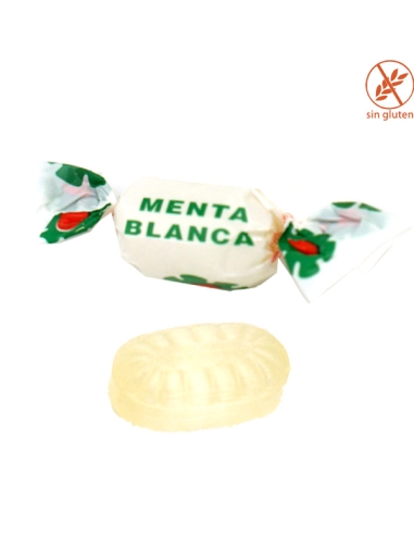 Caramelos Menta Blanca 1Kg Gerio (225Uds Aprox)