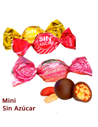 Mini Bombón Guirlache Sin Azúcar 750gr Gerio (225uds aprox)