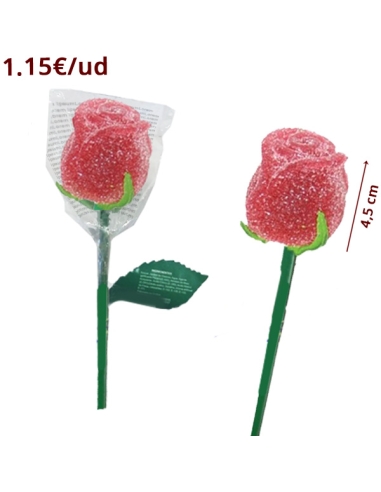 Rosa de Gelatina o Rosa de chuche 15uds Sweet