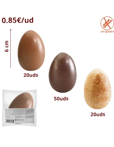 Huevos Chocolate Surtidos 90uds 25Gr Simón Coll Pascua