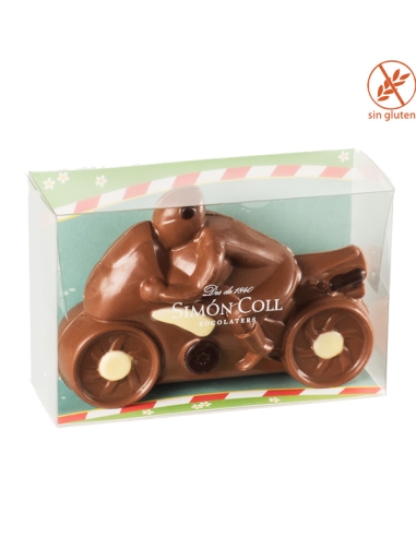 Mona Pascua Moto Pintada Chocolate 150Gr Simón Coll