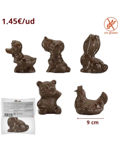 Surtido Figuras Chocolate 50% Negro 45Gr 50Uds Simón Coll