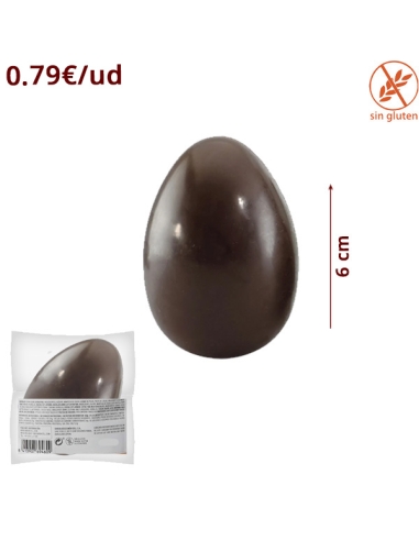 Huevos Chocolate Liso 50% Negro 25Gr 85uds Simón Coll Pascua