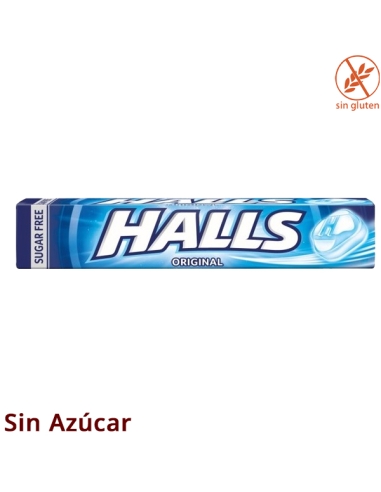 Caramelos Halls Eucalipto sin Azúcar 32gr 20uds