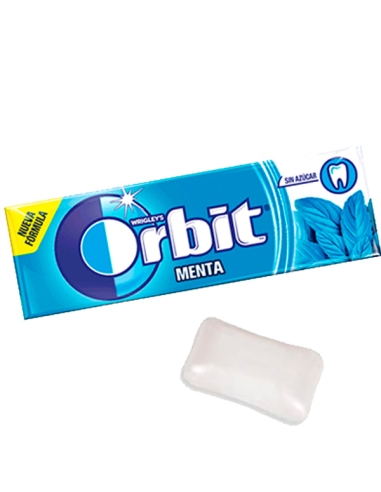 Chicles Orbit Gragea Menta 30uds Sin Azúcar