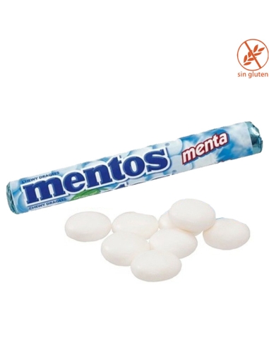 Caramelos Mentos Menta Stick 20uds