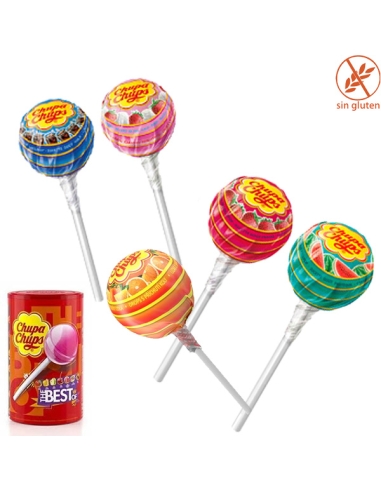 Tubo Caramelos Chupa Chups Original 100uds