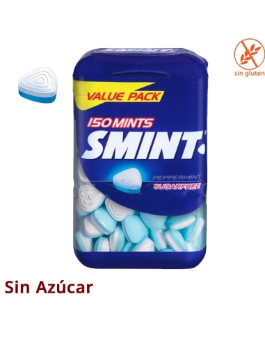 Caramelos Smint Mint XXL sabor Menta 8 Botes de 150uds