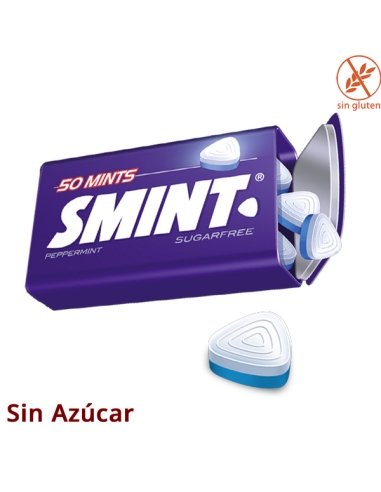 Lata de Caramelos Smint sabor Menta 12 cajitas