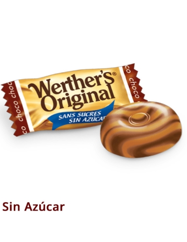 Caramelos Werther's Original de Chocolate Sin Azúcar 1Kg