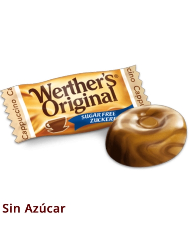 Caramelos Werther's Original sabor Capuccino Sin Azúcar 1Kg