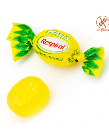 Caramelos Respiral Halls sabor Limón Mentol 1Kg