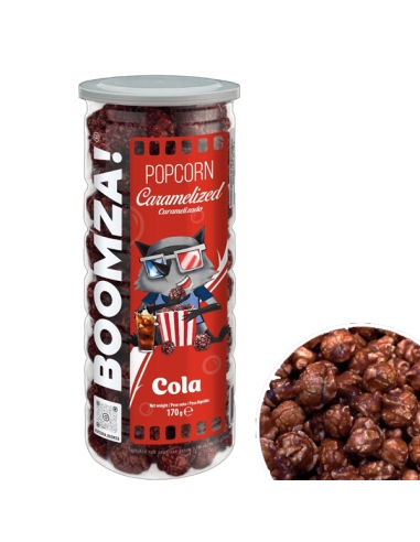 Palomitas Caramelizadas sabor Cola BOOMZA Bote 170gr