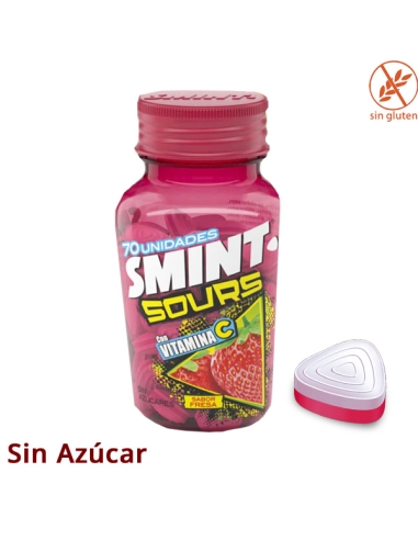 Botecitos Smint Sours pica Fresa 6 uds