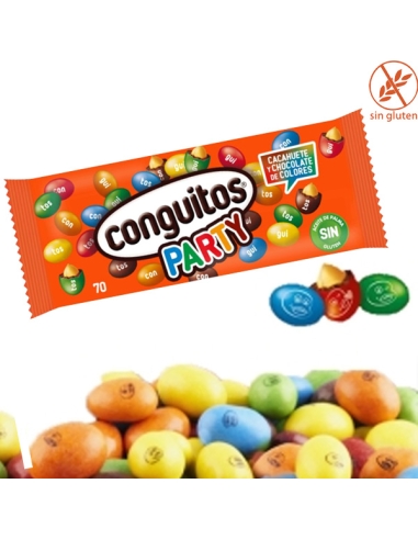 Conguitos Party 75gr 18uds Chocolates Lacasa