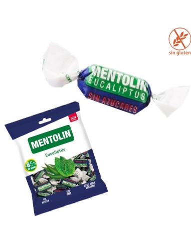 Caramelos Mentolín Eucalipto Sin Azúcar 50gr 16 Bolsitas