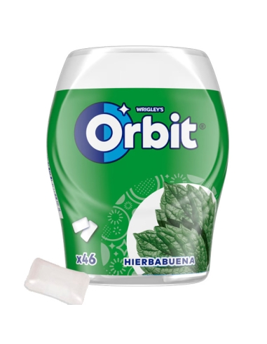 Orbit Gragea Box Hierbabuena 46 chicles Sin Azúcar 6 Botes