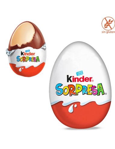 Kinder Huevos Chocolate Sorpresa 72uds