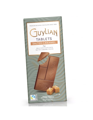 Tableta Chocolate Guylian de Caramelo Salado 100gr 1ud