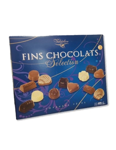 Caja de Bombones Fins Chocolate 400gr Valdelice