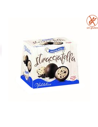 Caja de bombones tipo Baúl de Stracciatella 20uds Valdelice