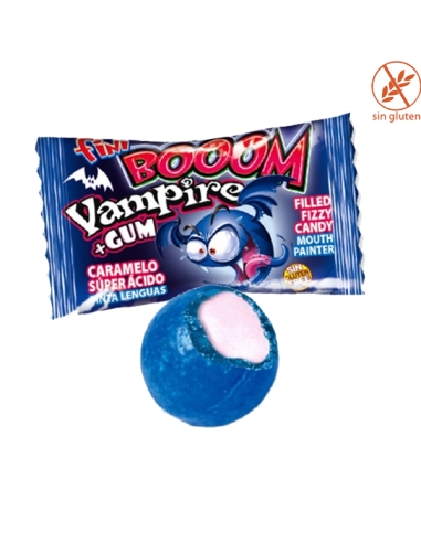 Chicles Booom Vampiro Pintalenguas 200uds Fini Golosinas