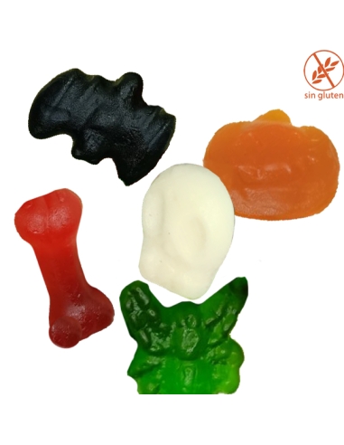 Mix Terror Surtido chuches Halloween 1Kg Boolies Golosinas