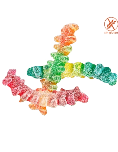 Chuches Ciempiés con azúcar 1Kg Trolli Golosinas