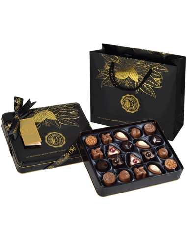 Lata Caja de Bombones Cuadrada 250Gr Chocoday