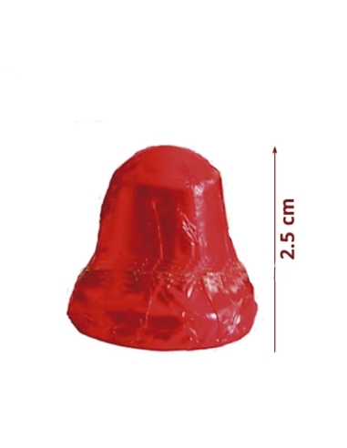 Campanas Rojas de Chocolate 1Kg (135Uds Aprox)