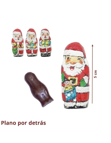 Muñecos Papa Noel Chocolate 1Kg Interdulces (180uds aprox)