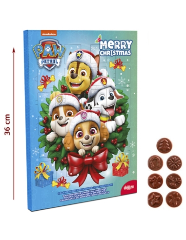 Calendario Adviento Chocolate Patrulla Canina 50Gr Dekora