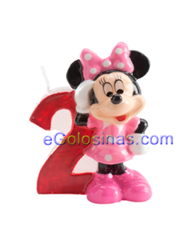 Vela Minnie Nº 2 Dekora