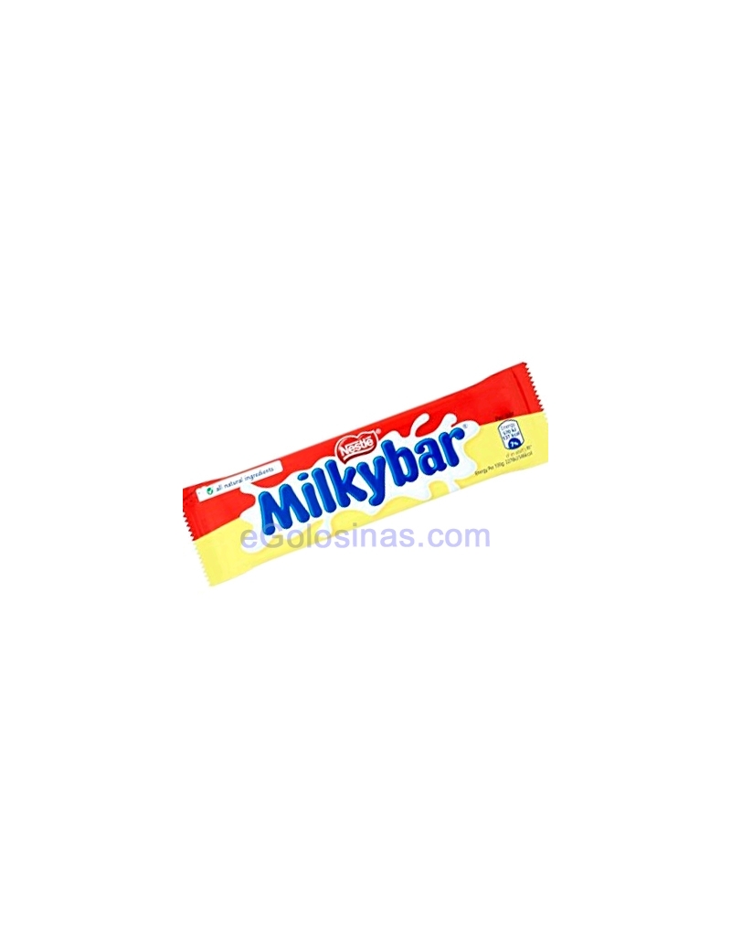 CHOCOLATINA MILKIBAR BLANCO 25gr 40uds