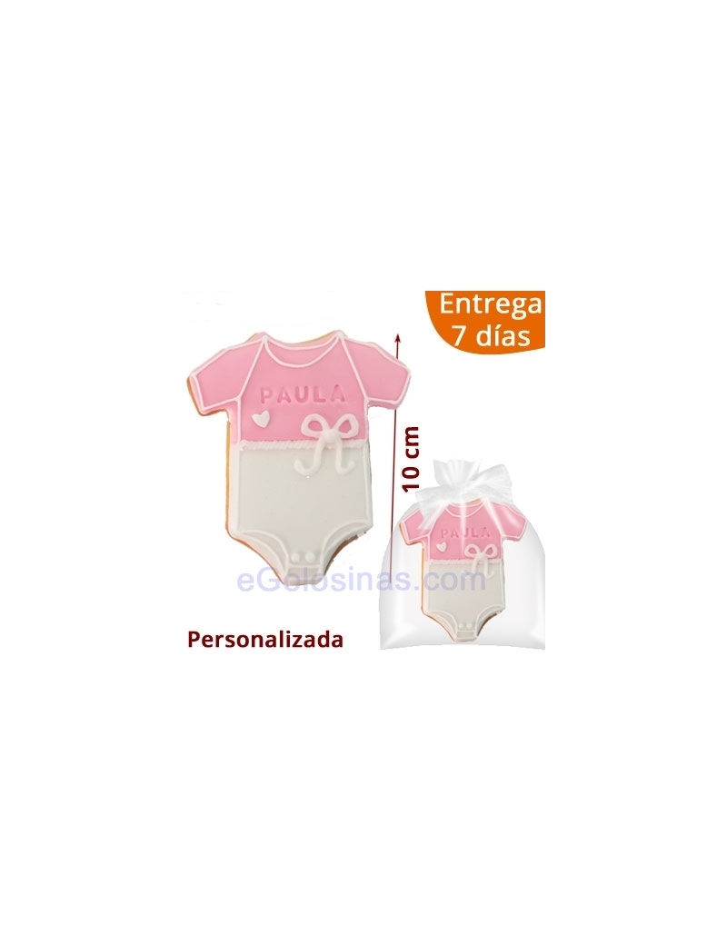 GALLETA DECORADA BODY ROSA PERSONALIZADA