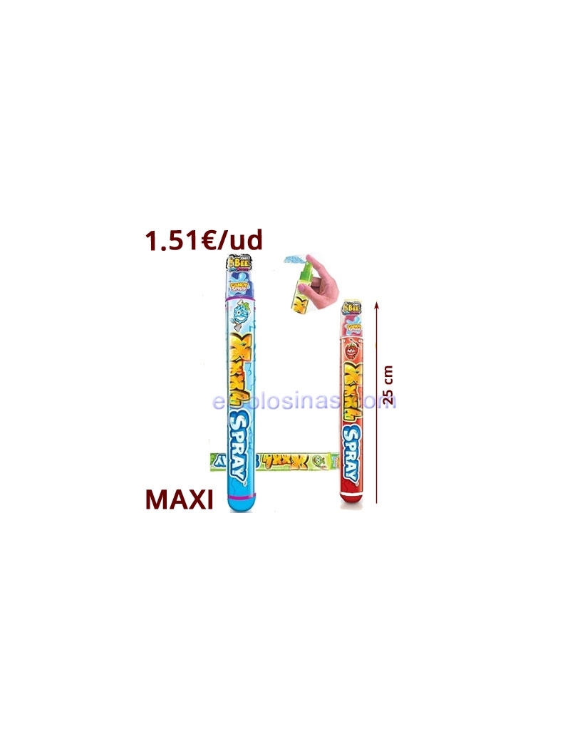 CANDY SPRAY XXXL 12uds KIDS STUFF