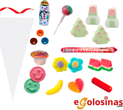 chuches de Navidad para colegios surtido