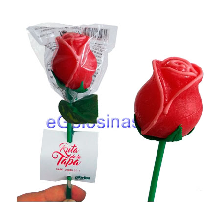 detalles de empresa San Valentín flor